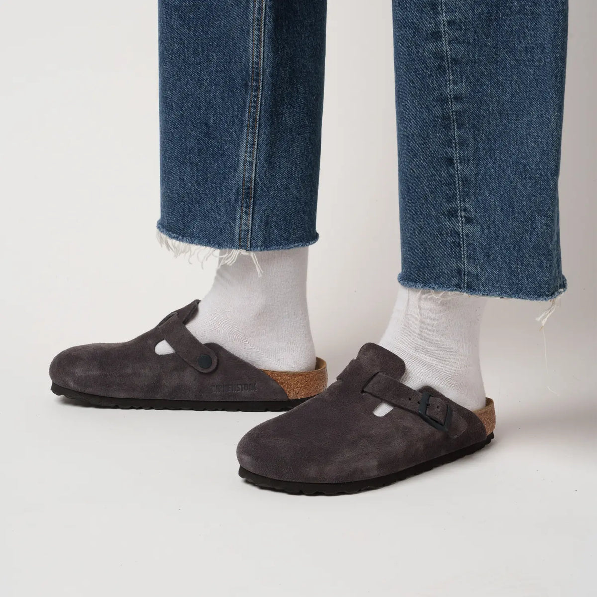 Birkenstock Boston Suede Leather