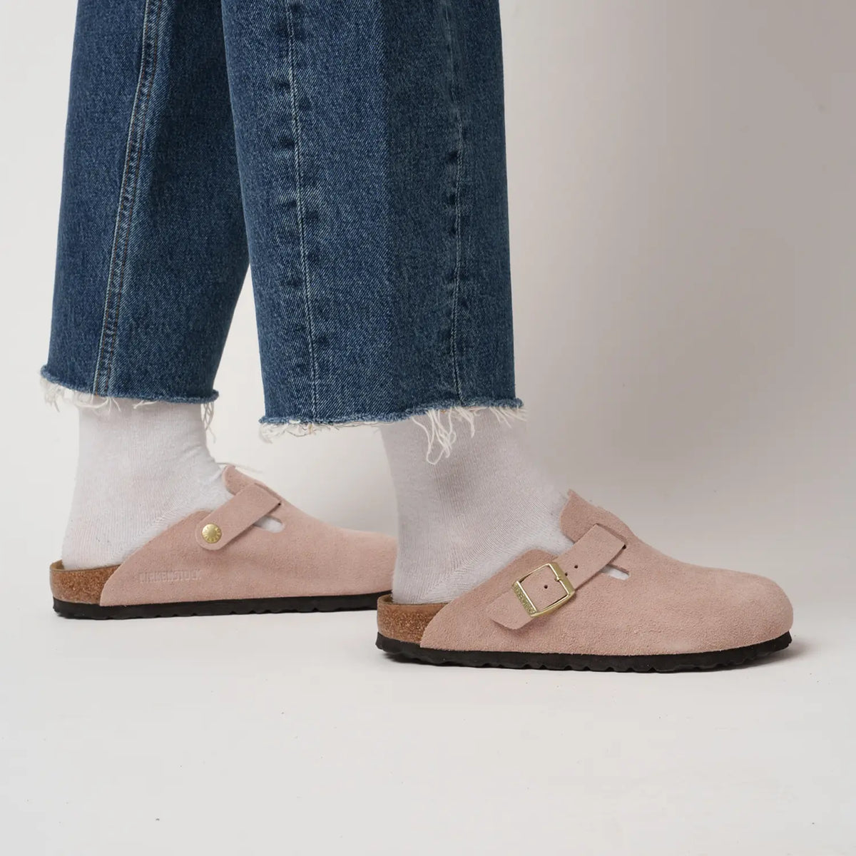 Birkenstock Boston Suede Leather