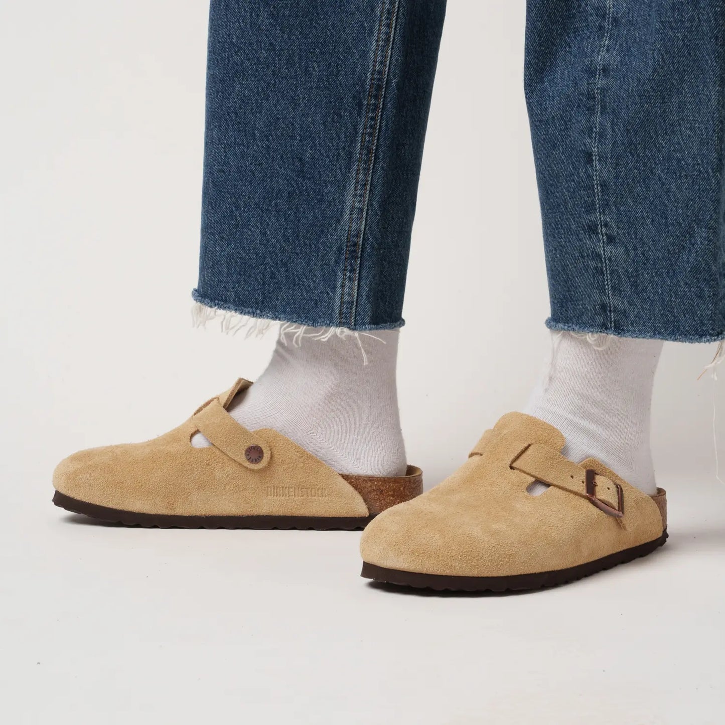 Birkenstock Boston Suede Leather