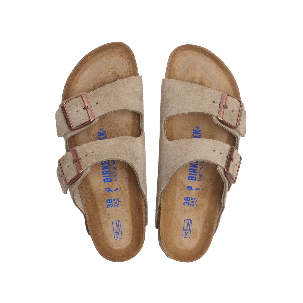 Birkenstock Arizona Soft Footbed Suede Leather