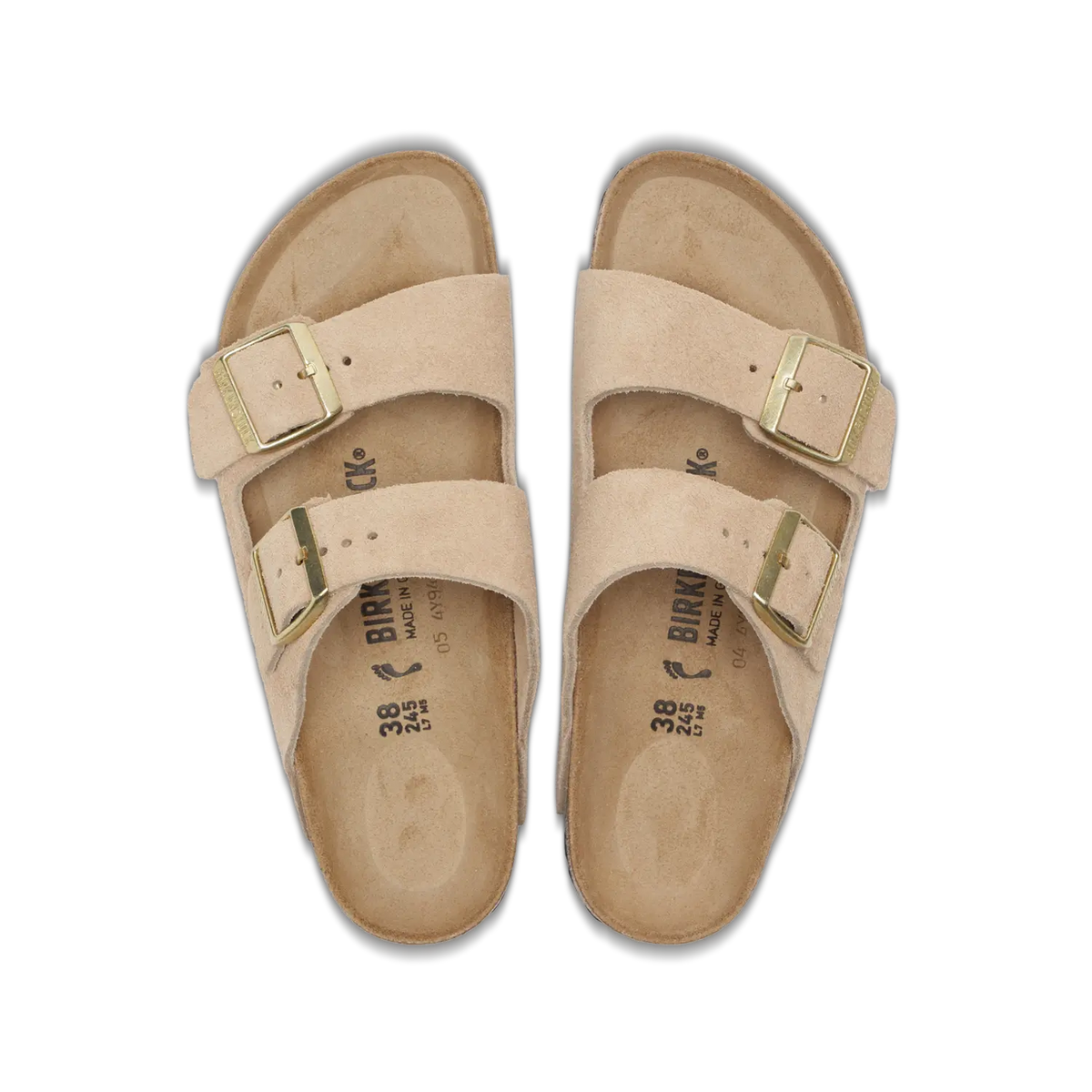 Birkenstock Arizona Soft Footbed Suede Leather