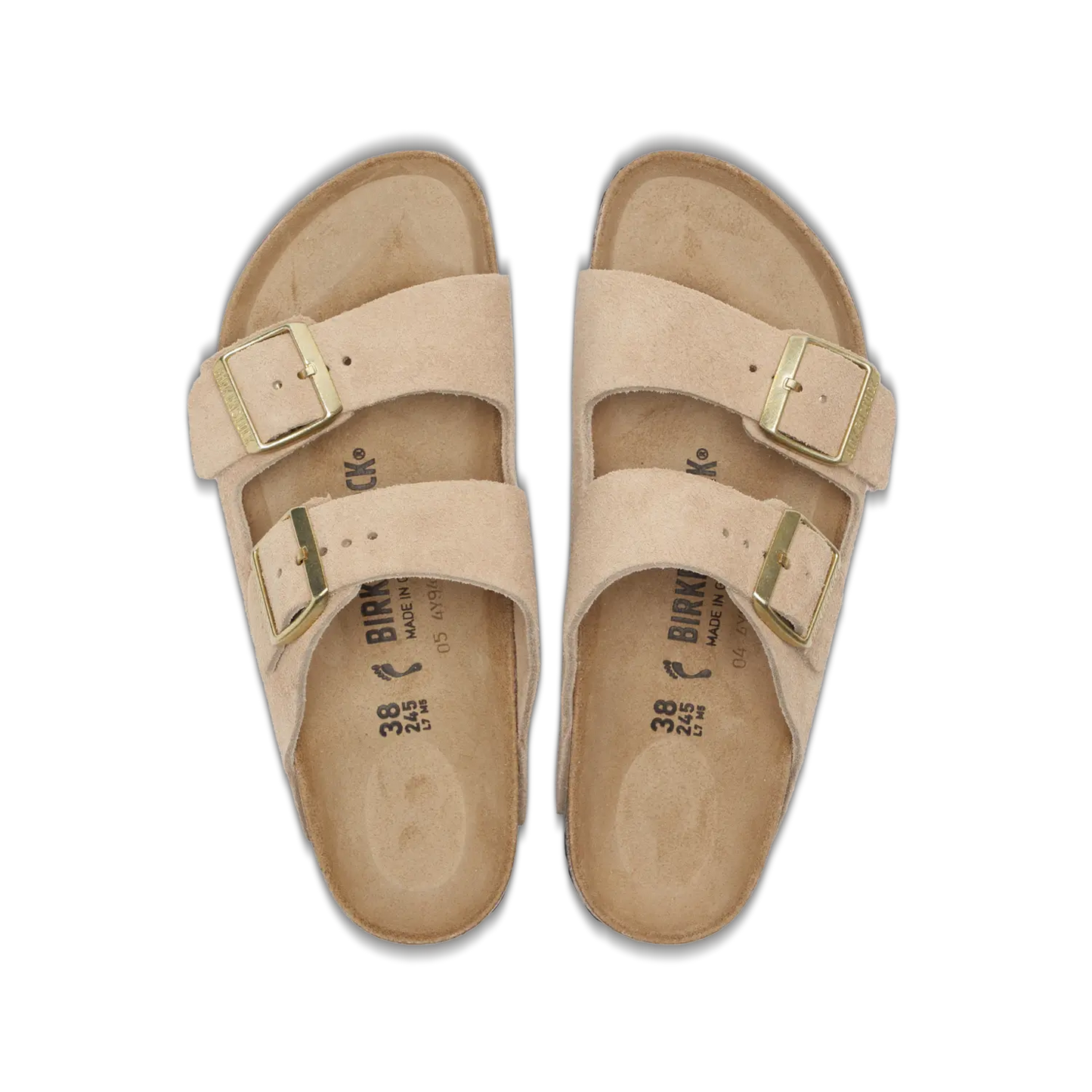 Birkenstock Arizona Soft Footbed Suede Leather