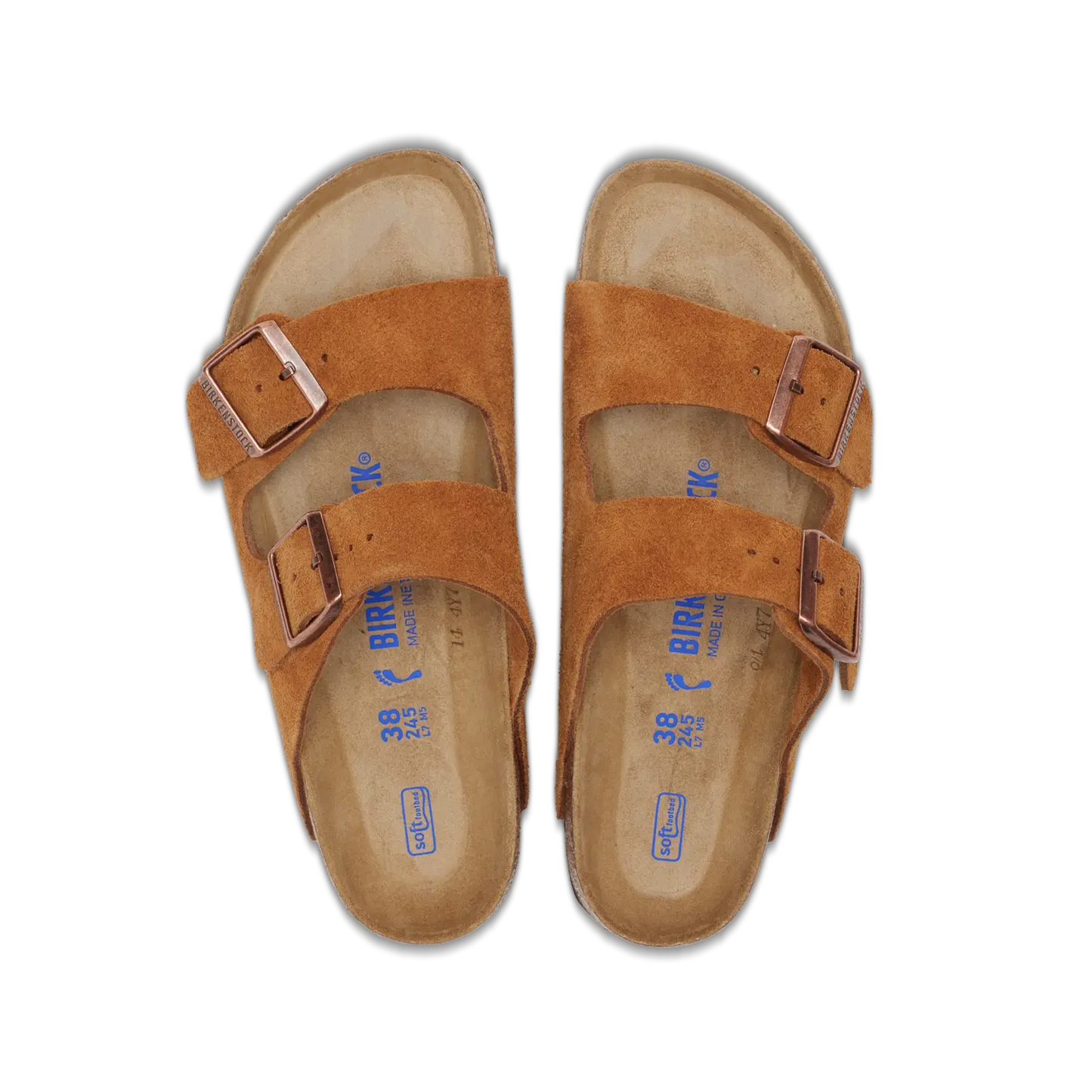 Birkenstock Arizona Soft Footbed Suede Leather