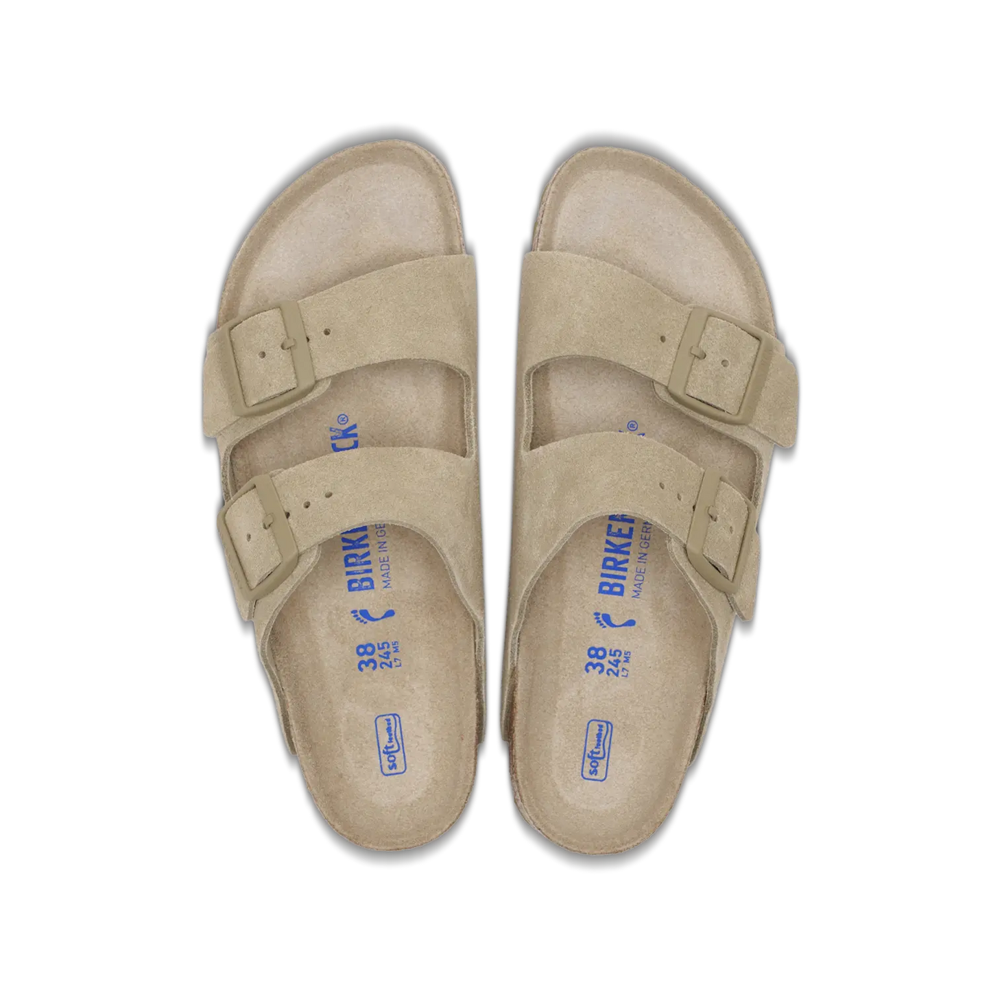 Birkenstock Arizona Soft Footbed Suede Leather