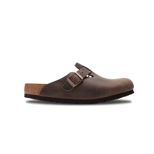 Birkenstock Boston Soft Footbed Natural Leather Oiled