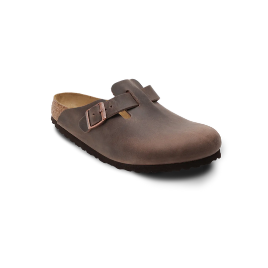 Birkenstock Boston Soft Footbed Natural Leather Oiled