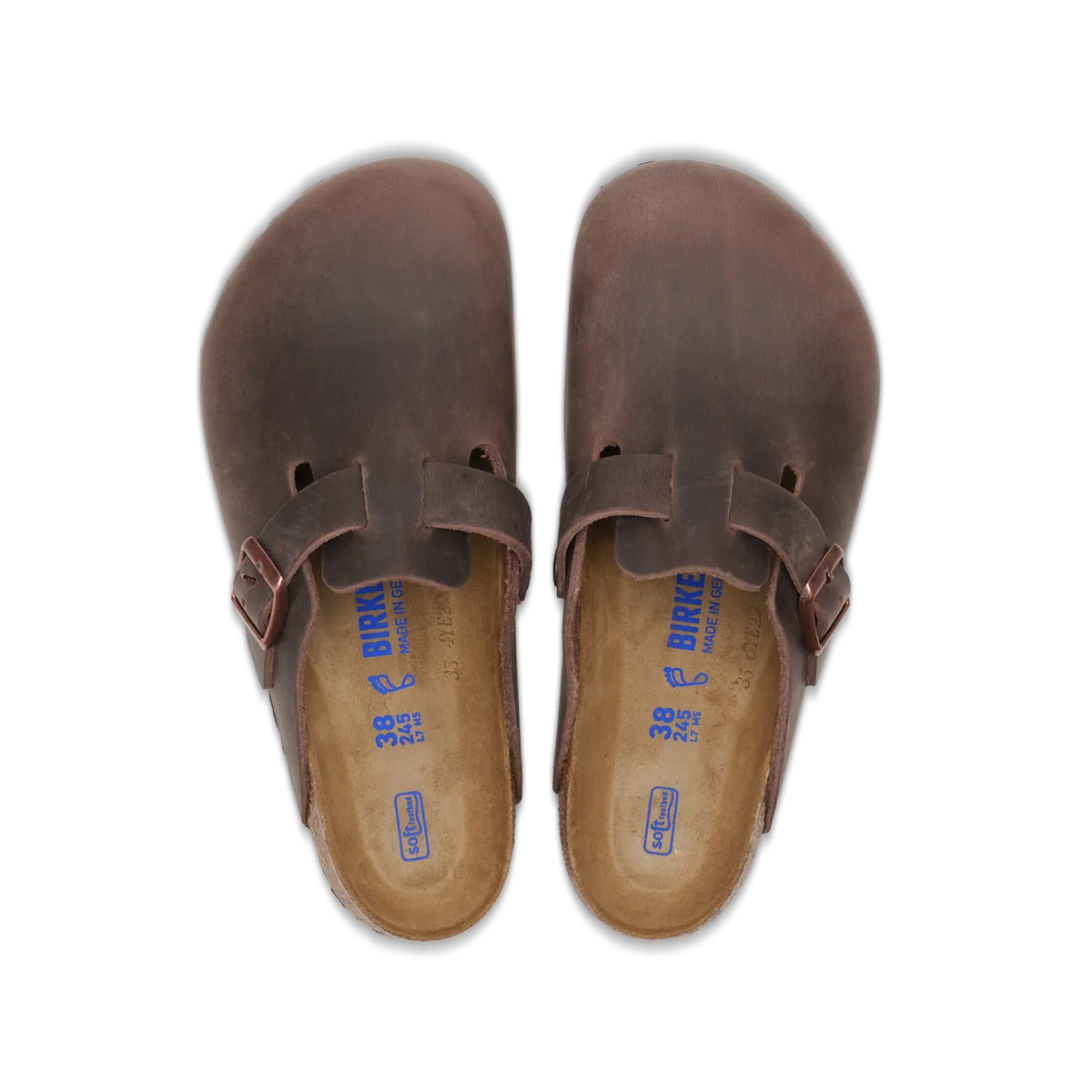 Birkenstock Boston Soft Footbed Natural Leather Oiled