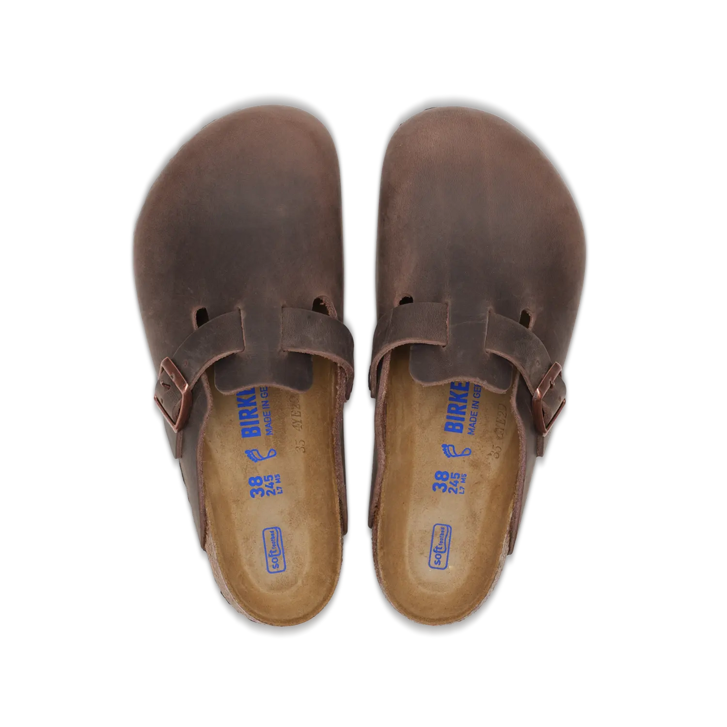 Birkenstock Boston Soft Footbed Natural Leather Oiled