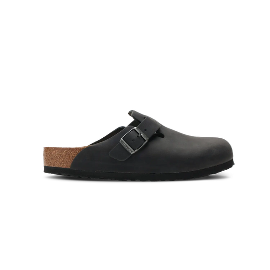 Birkenstock Boston Natural Leather Oiled