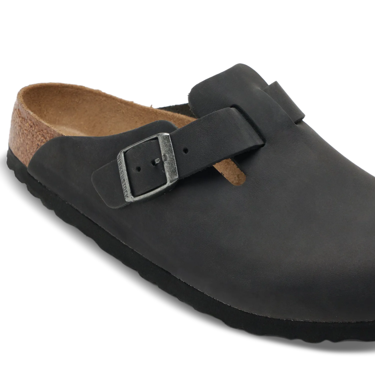 Birkenstock Boston Natural Leather Oiled