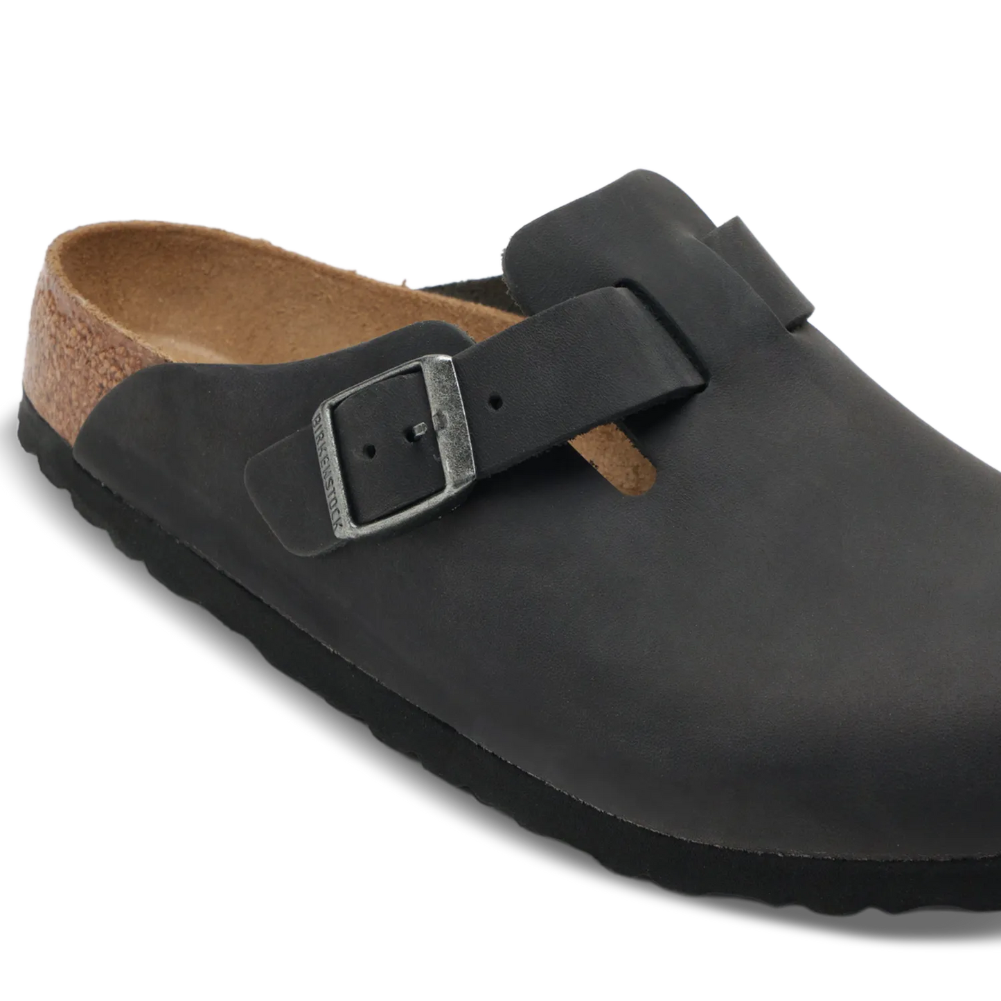 Birkenstock Boston Natural Leather Oiled