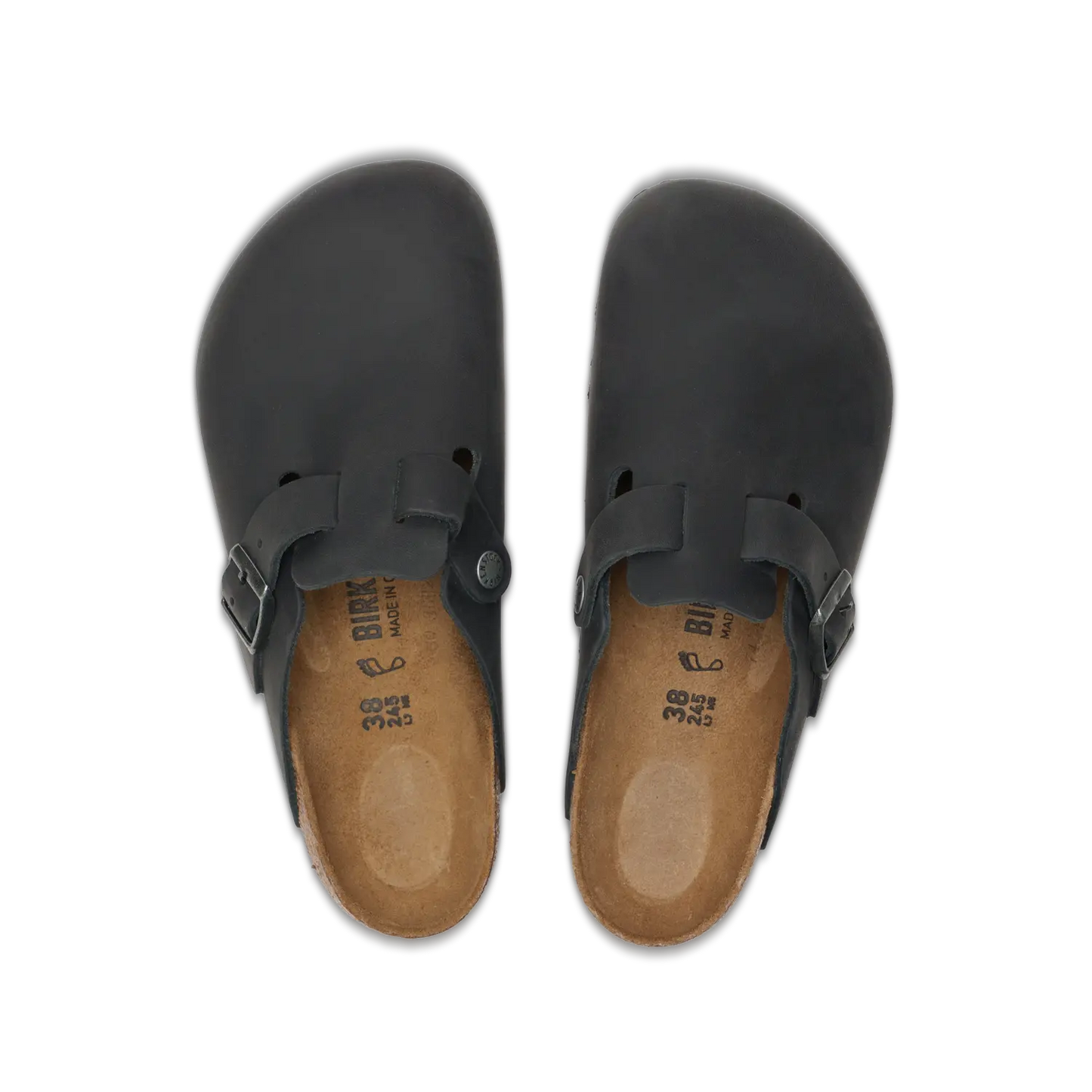 Birkenstock Boston Natural Leather Oiled