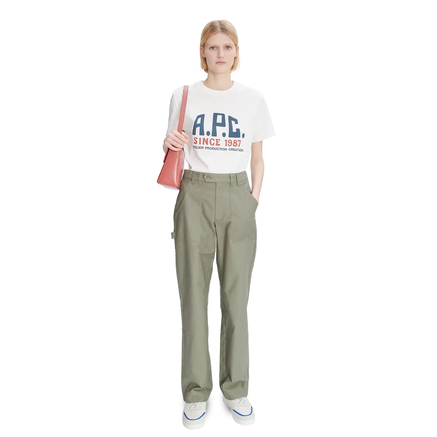 A.P.C. Print Label T-shirt