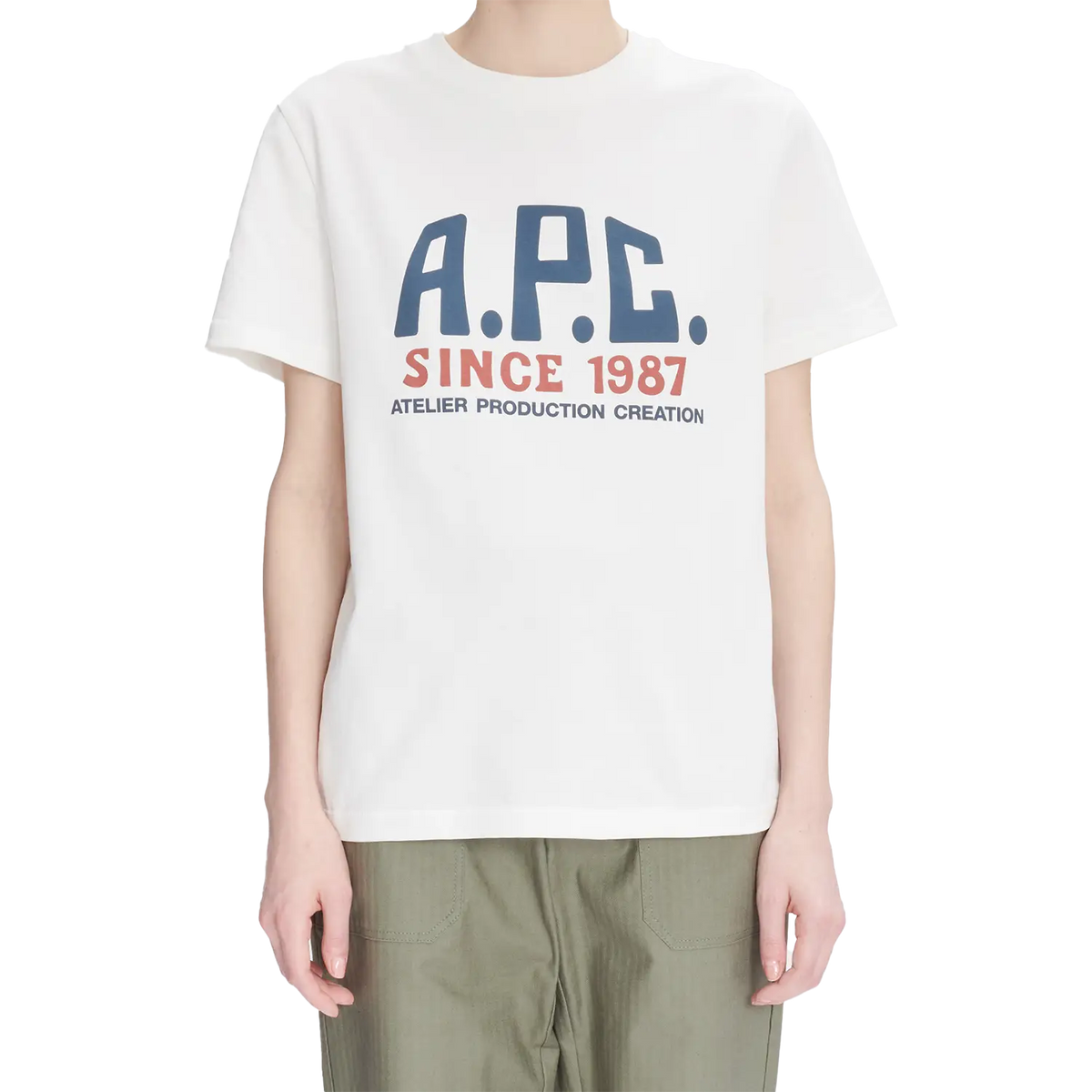A.P.C. Print Label T-shirt