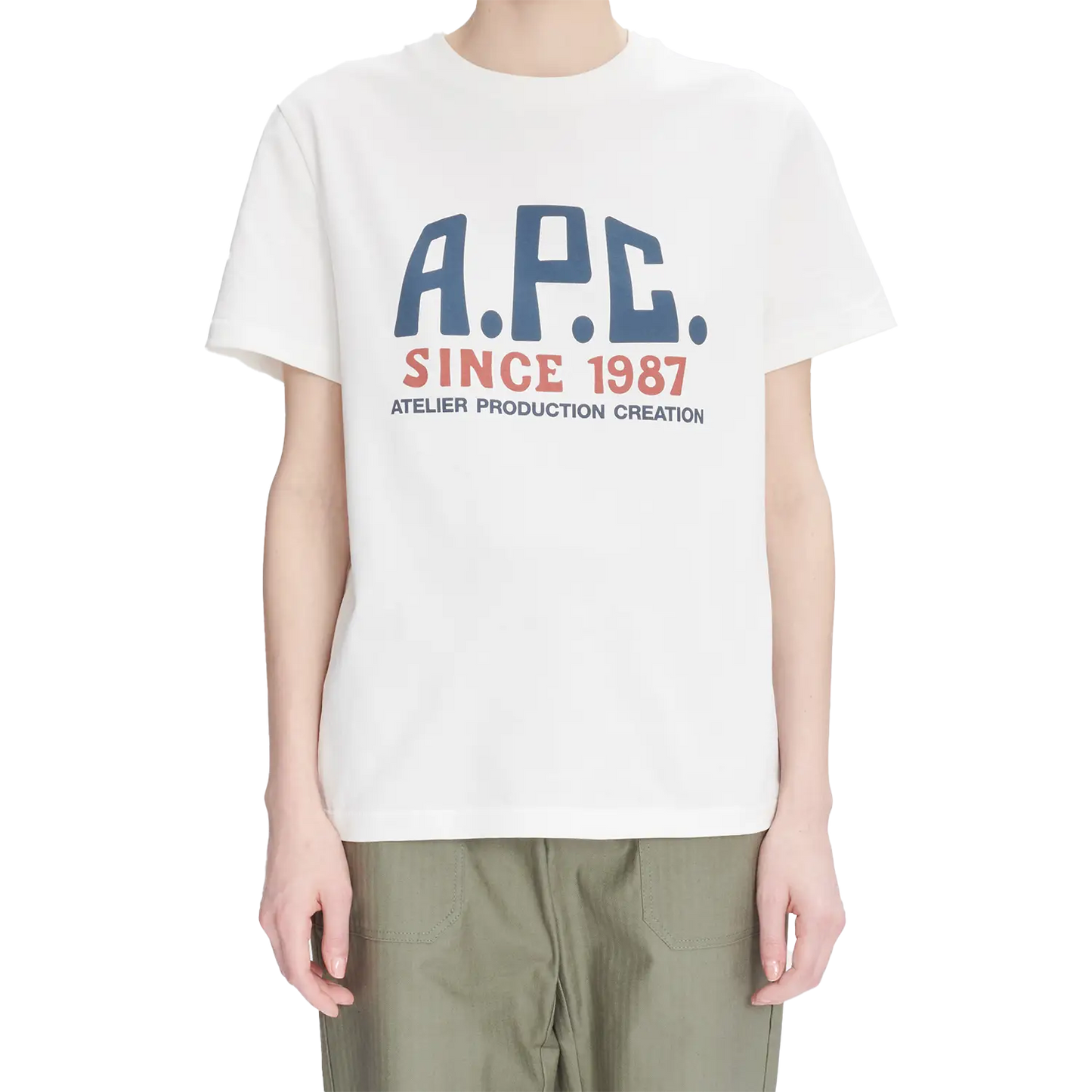 A.P.C. Print Label T-shirt