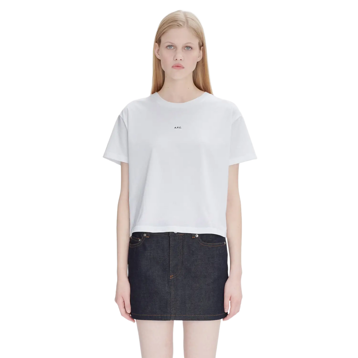 A.P.C. Boxy Micro Logo Kratka Majica