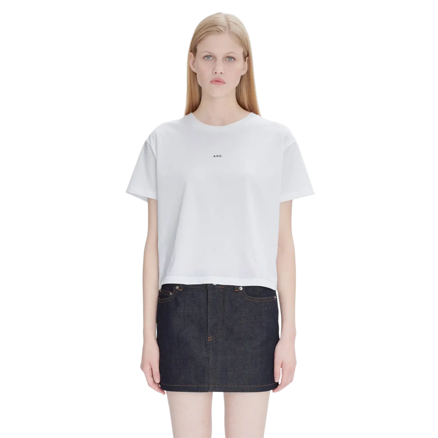 A.P.C. Boxy Micro Logo Kratka Majica