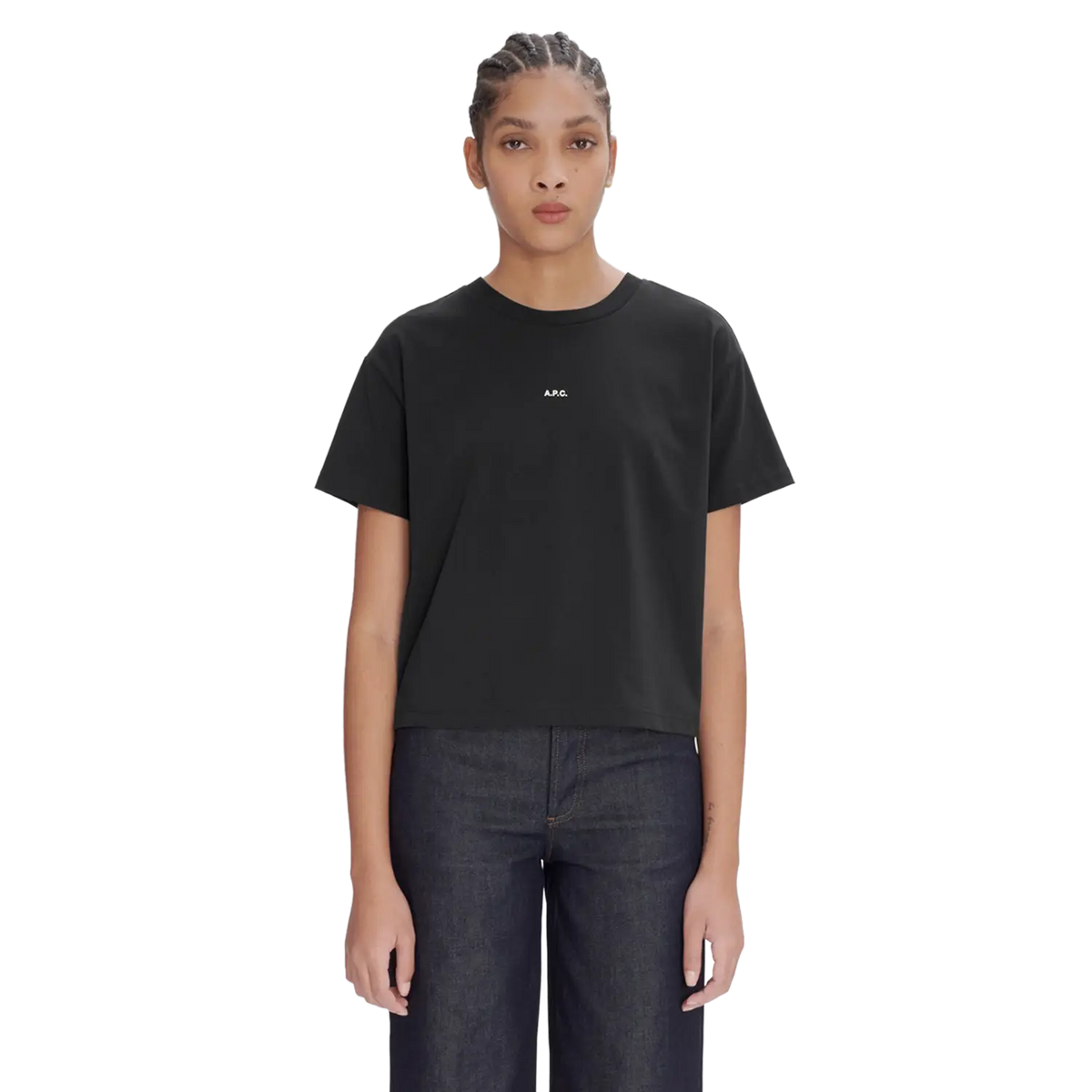 A.P.C. T-Shirt Boxy Micro Logo