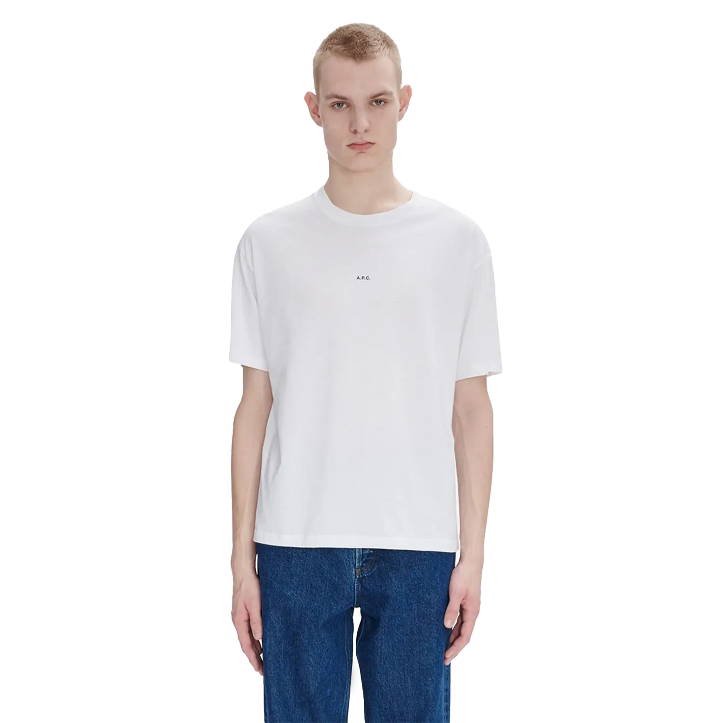 A.P.C. T-Shirt Boxy Micro Logo
