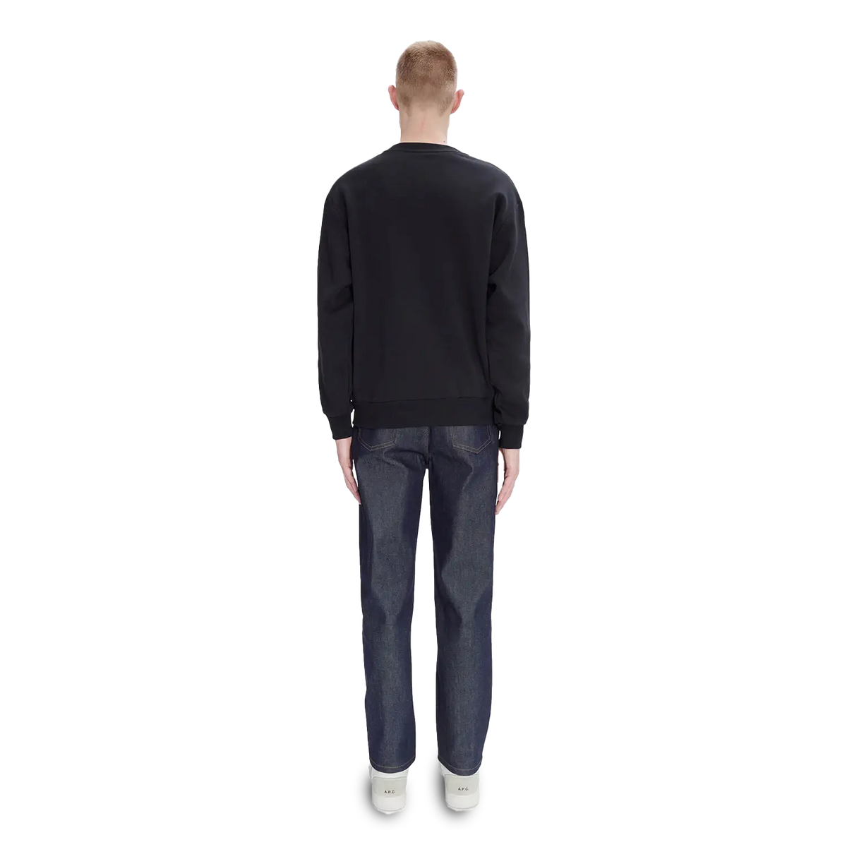 A.P.C. Boxy Micro Logo Pulover