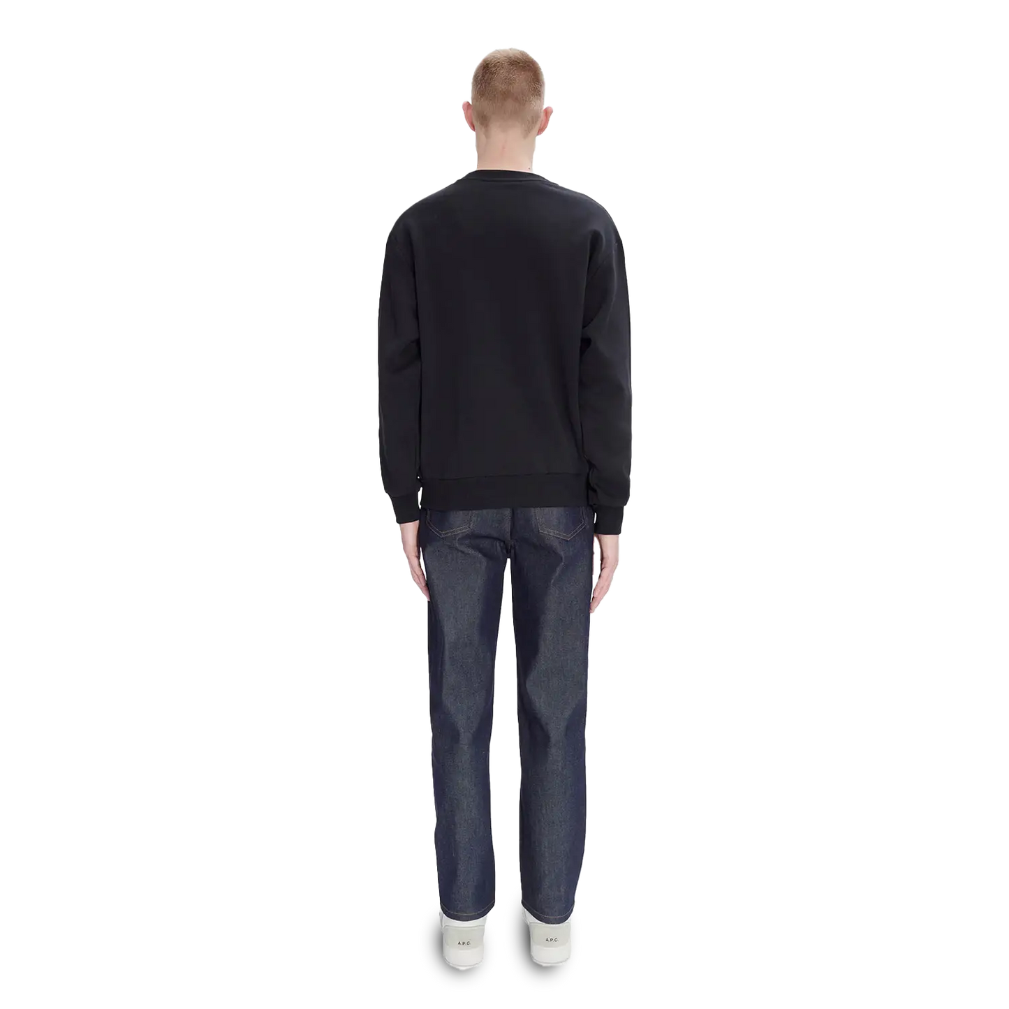 A.P.C. Boxy Micro Logo Pulover