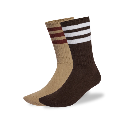 Adidas Ribbed Crew Socks 2 Pairs