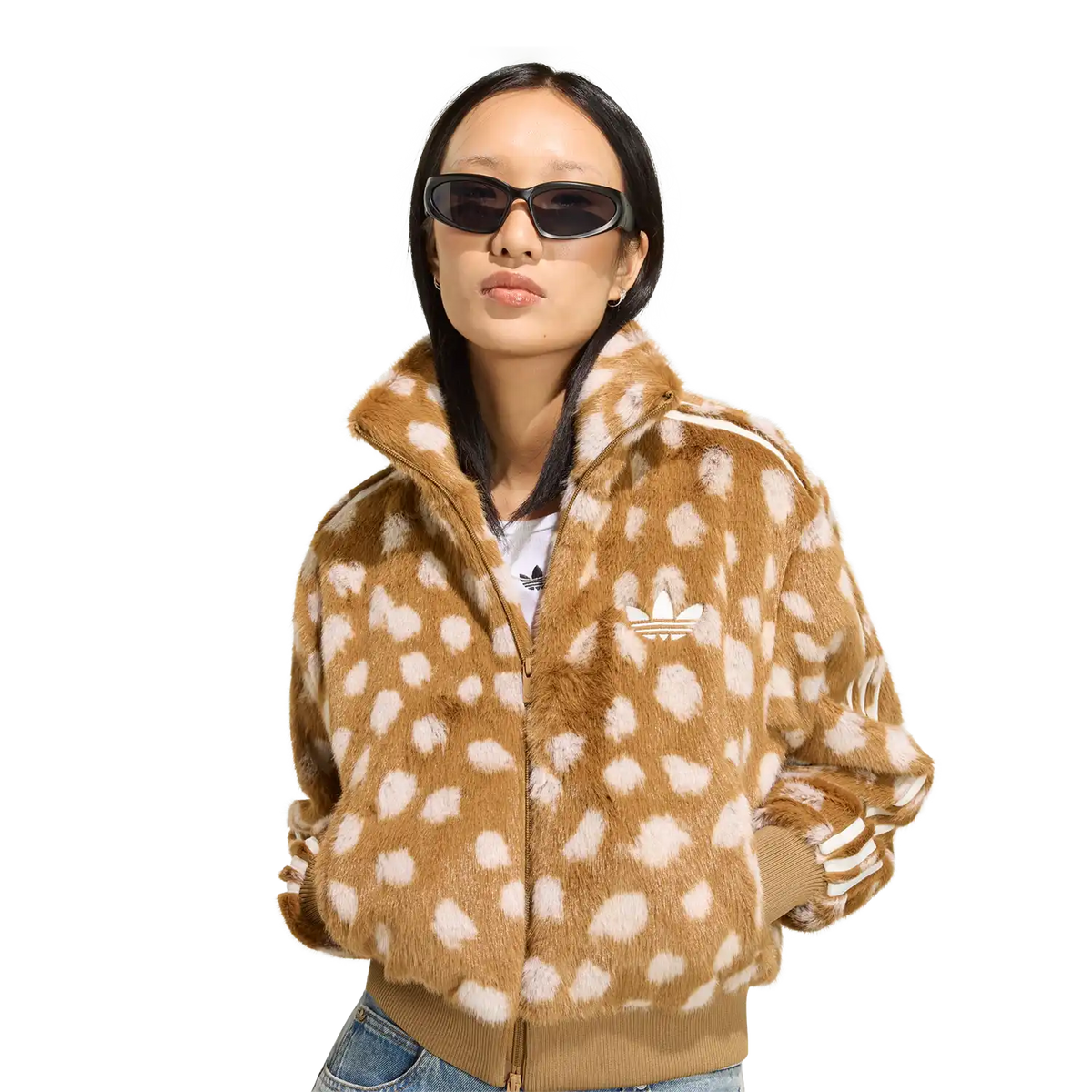 Adidas Animal Print Firebird Jacket