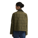 Barbour Tartan Cropped Beadnell Casual Jakna