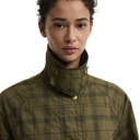 Barbour Tartan Cropped Beadnell Casual Jakna