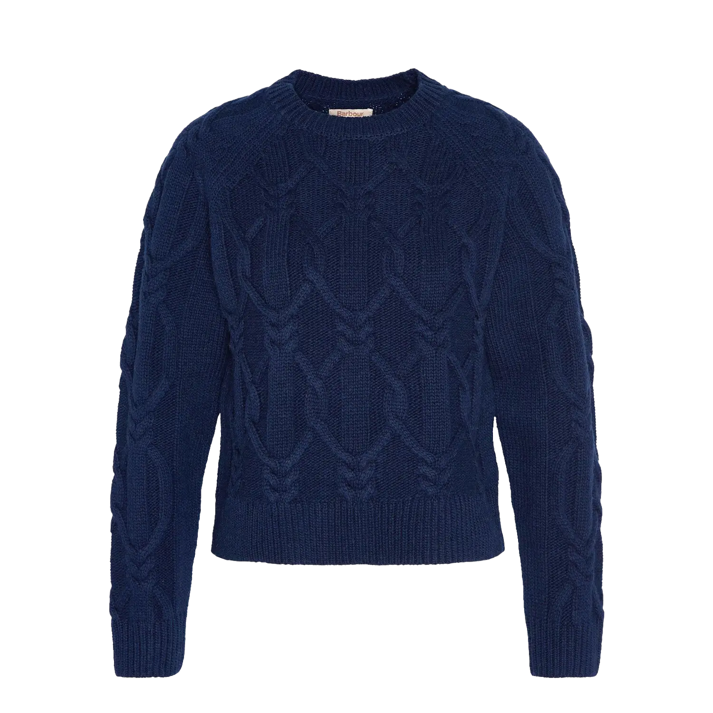 Barbour Elisha Cable-Knit Crew Neck Jumper