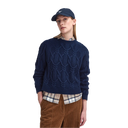 Barbour Elisha Cable-Knit Crew Neck Jumper
