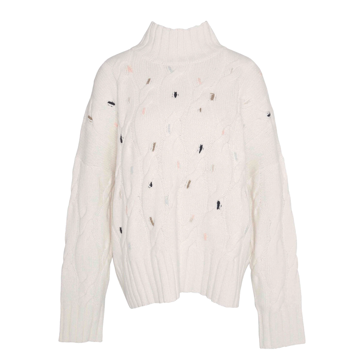 Barbour Fleur Cable-Knit Cardigan