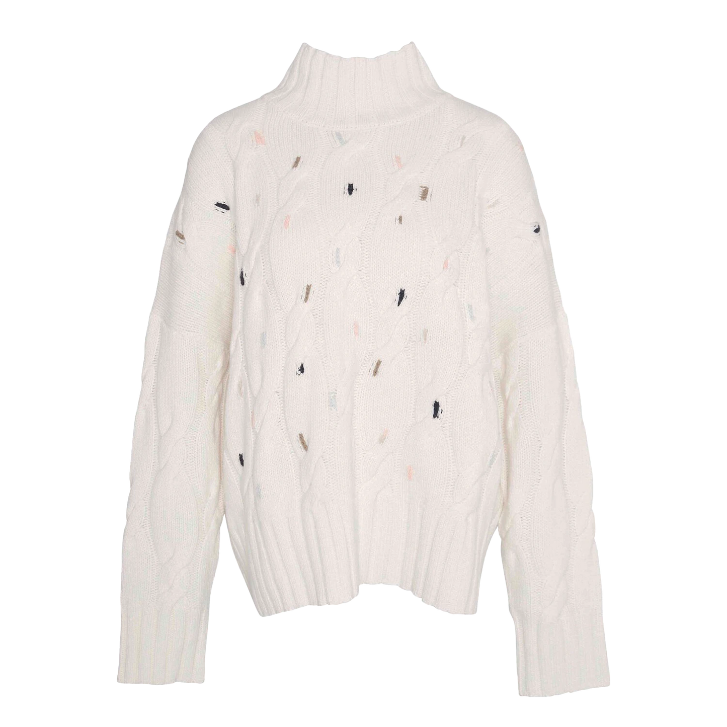 Barbour Fleur Cable-Knit Cardigan