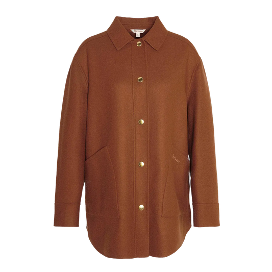 Barbour Reighton Wool-Blend Overshirt