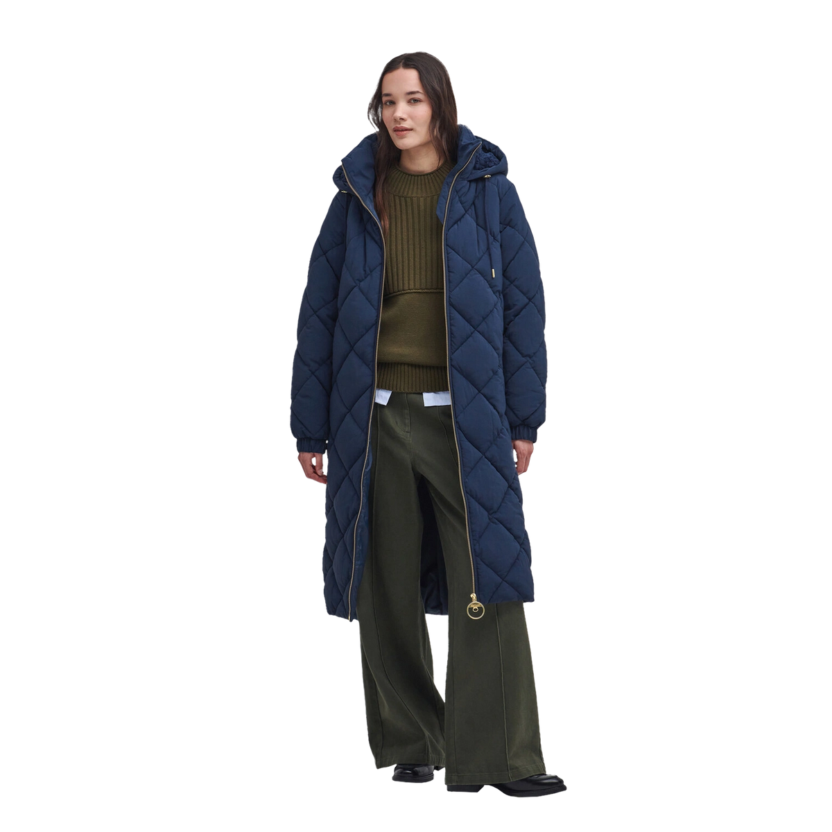 Barbour Kirkton Longline Puffer Jacket