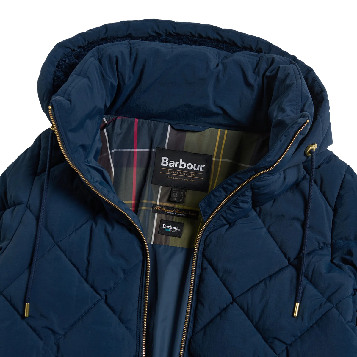 Barbour Kirkton Longline Puffer Jacket