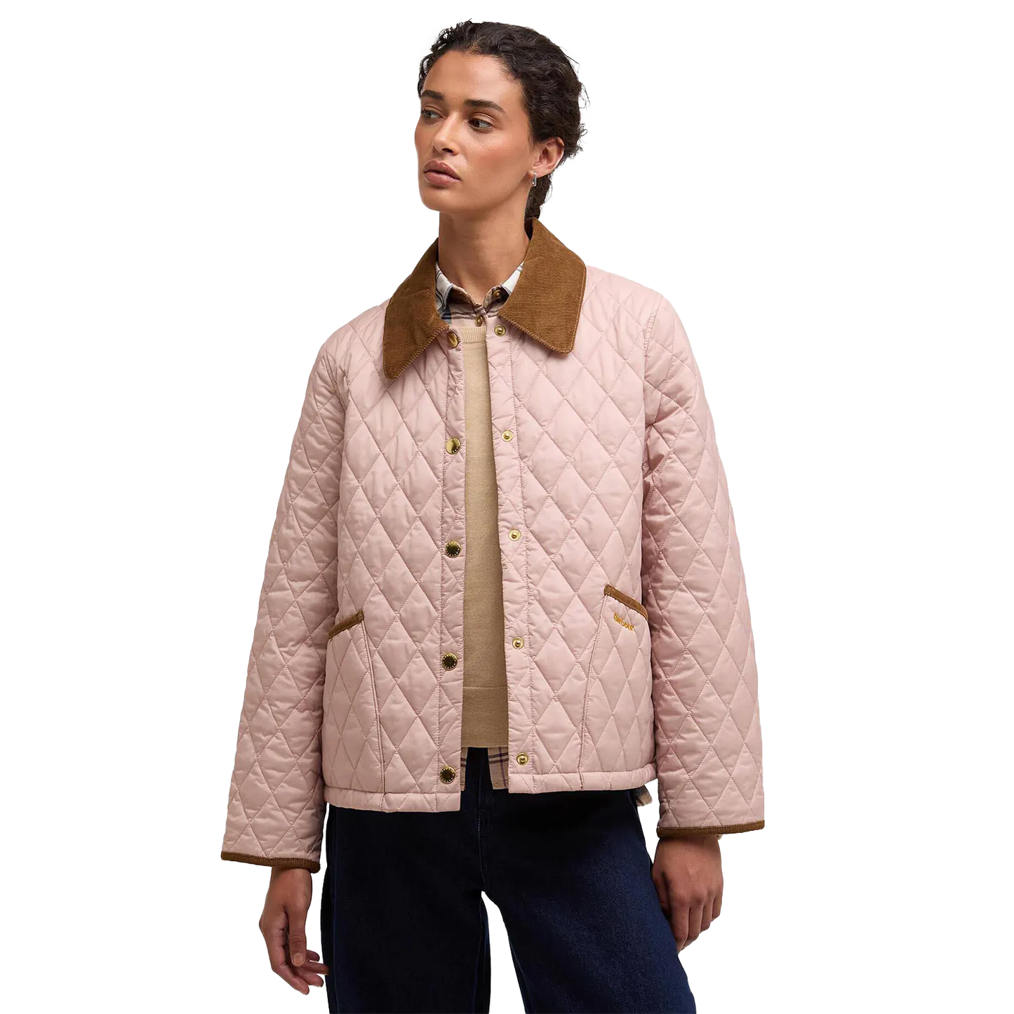 Barbour Icons Cropped Liddesdale Quilted Jacket