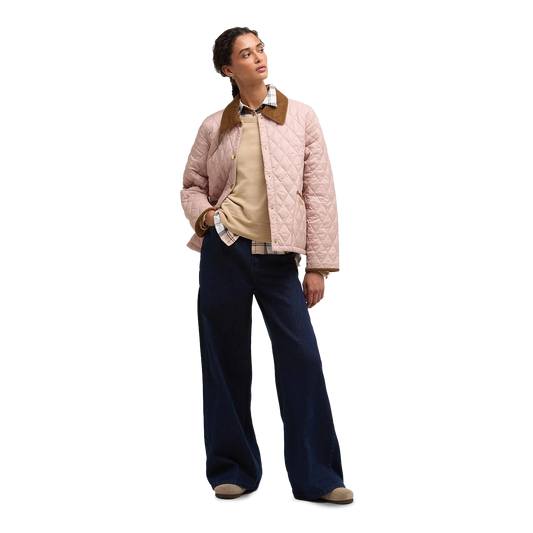 Barbour Icons Cropped Liddesdale Quilted Jacket