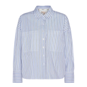 Barbour Violetta Črtasta Srajca z dolgimi rokavi