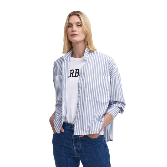 Barbour Violetta Striped Long-Sleeved Shirt
