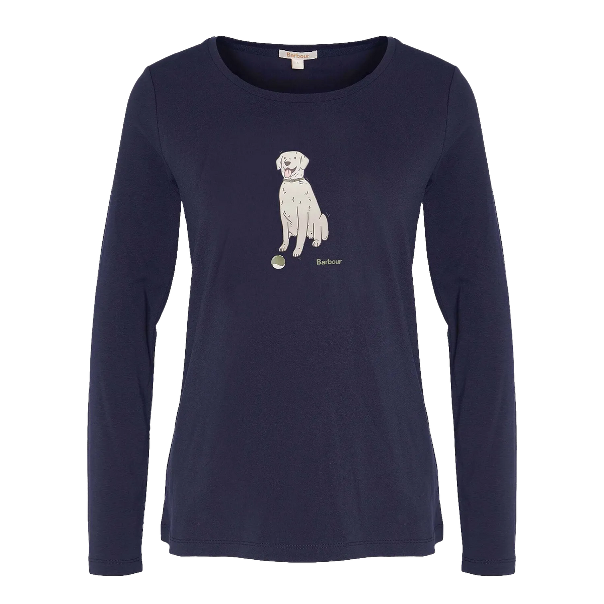 Barbour Hendley Graphic Majica z dolgimi rokavi