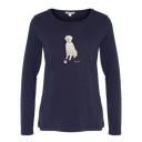 Barbour Hendley Graphic Majica z dolgimi rokavi