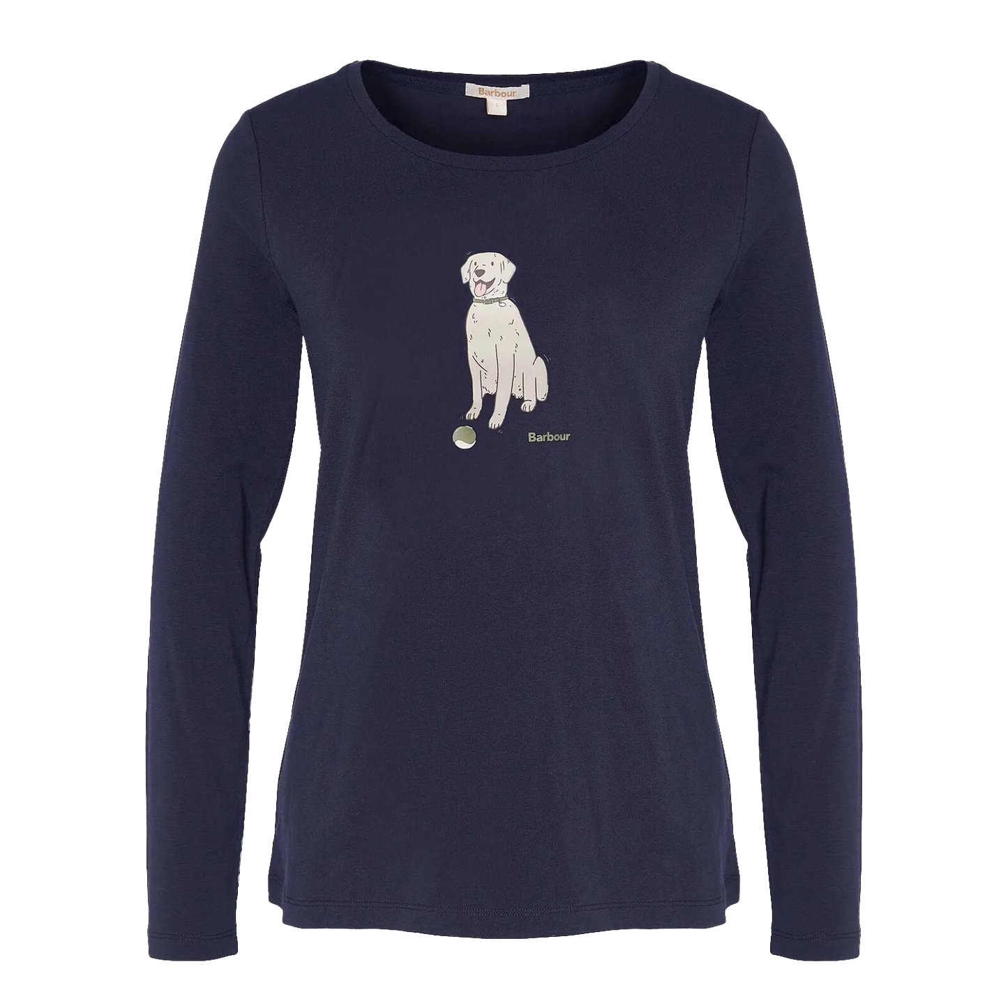 Barbour Hendley Graphic Majica z dolgimi rokavi