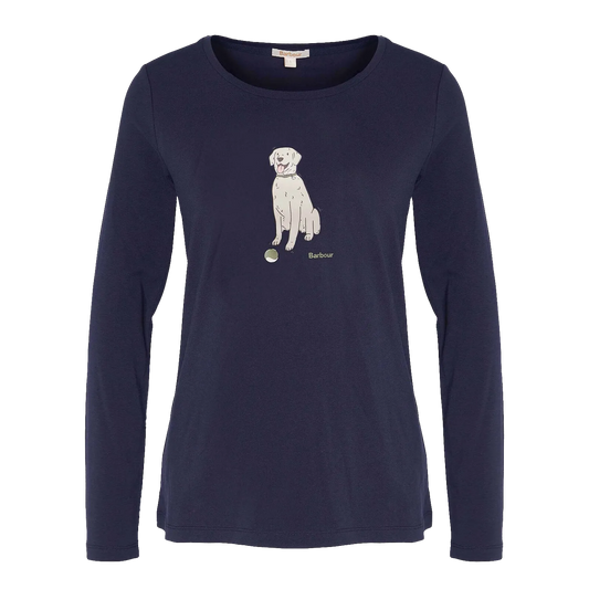 Barbour Hendley Long-Sleeved Graphic T-Shirt