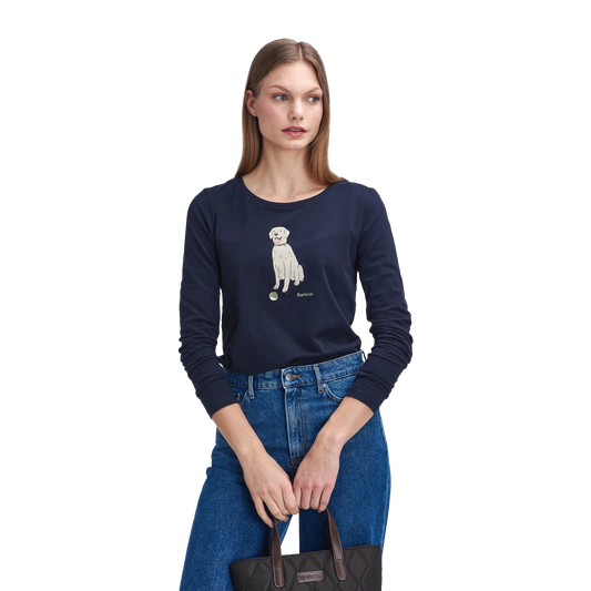 Barbour Hendley Long-Sleeved Graphic T-Shirt