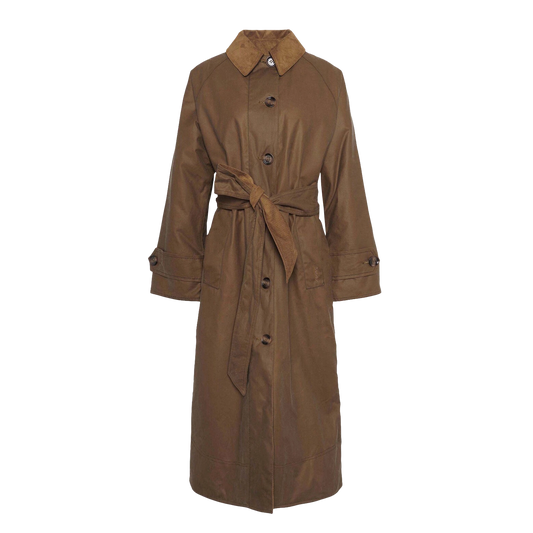 Barbour Marianne Waxed Trench Coat