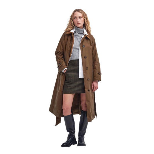 Barbour Marianne Waxed Trench Coat