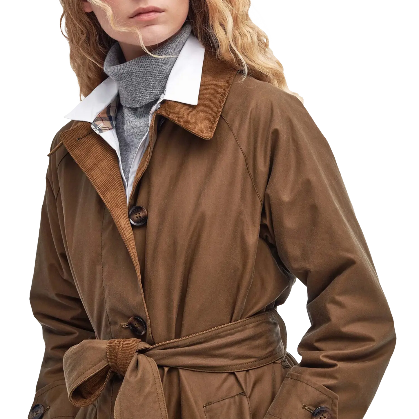 Barbour Marianne Waxed Trench Coat