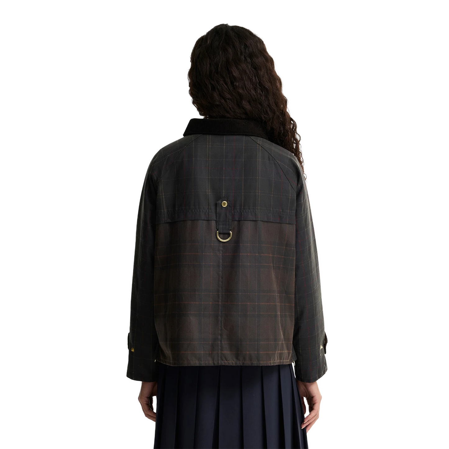 Barbour Hazelwood Checked Wax Jacket