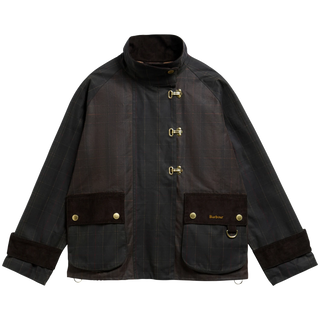 Barbour Hazelwood Checked Wax Jacket